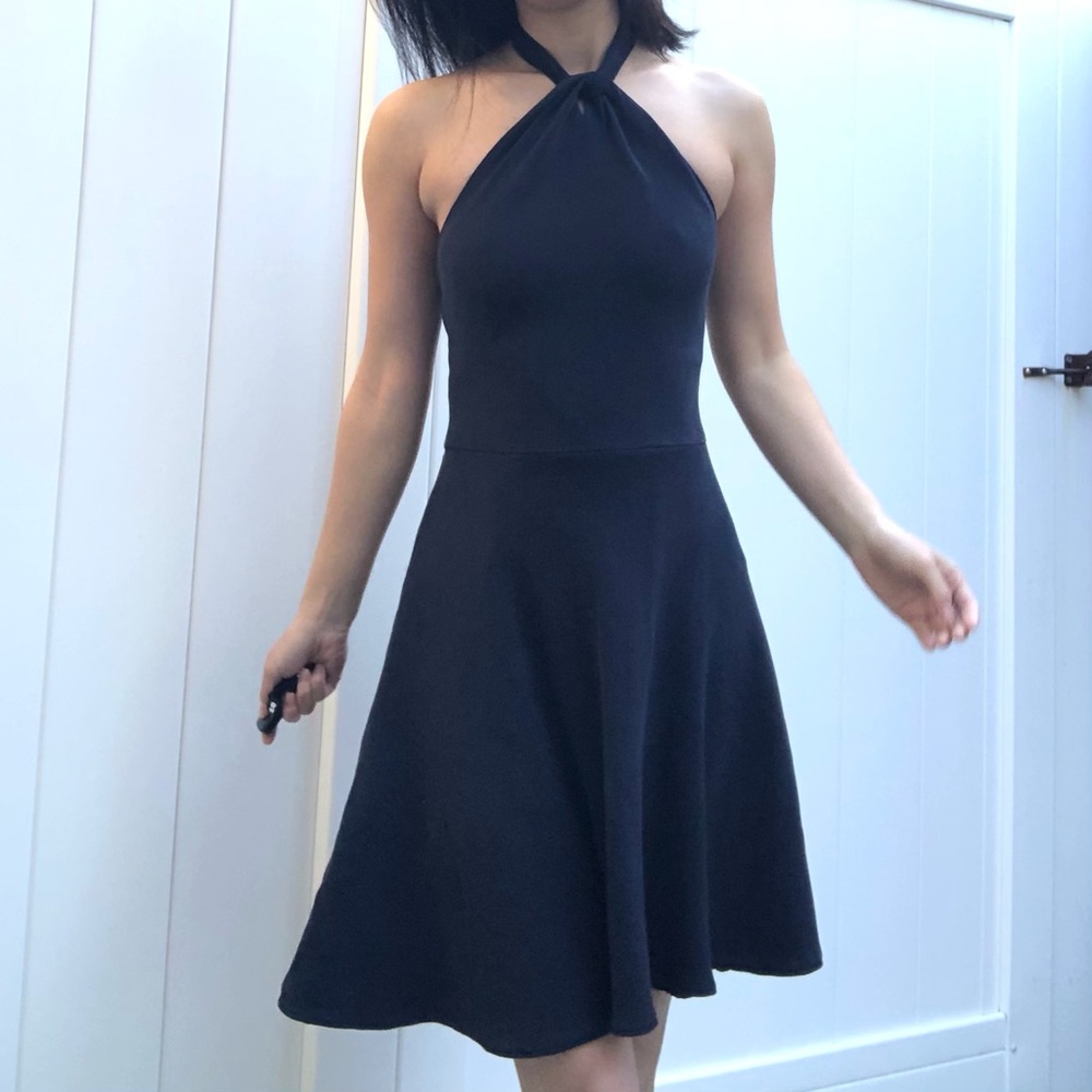 Ralph Lauren Collection Purple Label halter dress